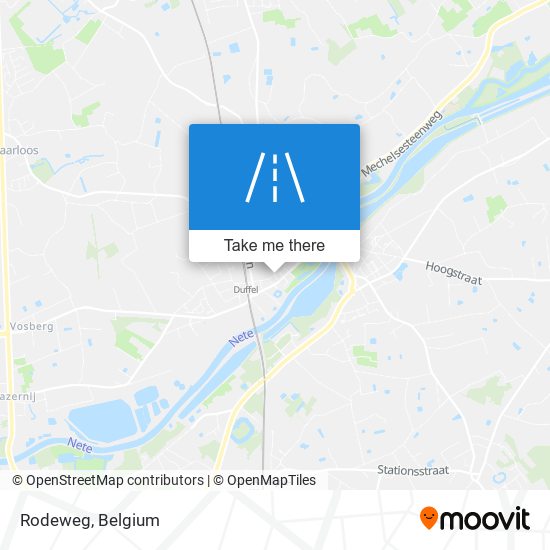 Rodeweg map