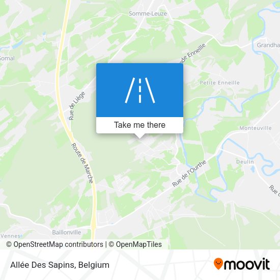 Allée Des Sapins map