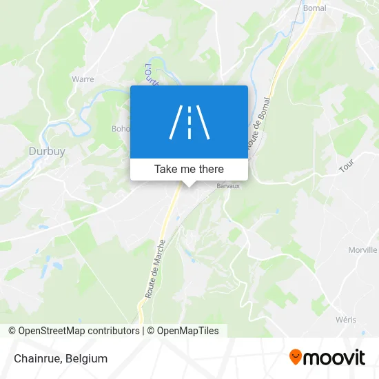 Chainrue map