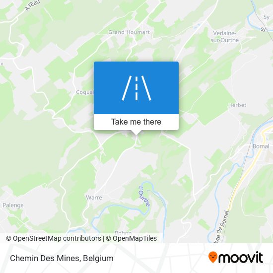 Chemin Des Mines map