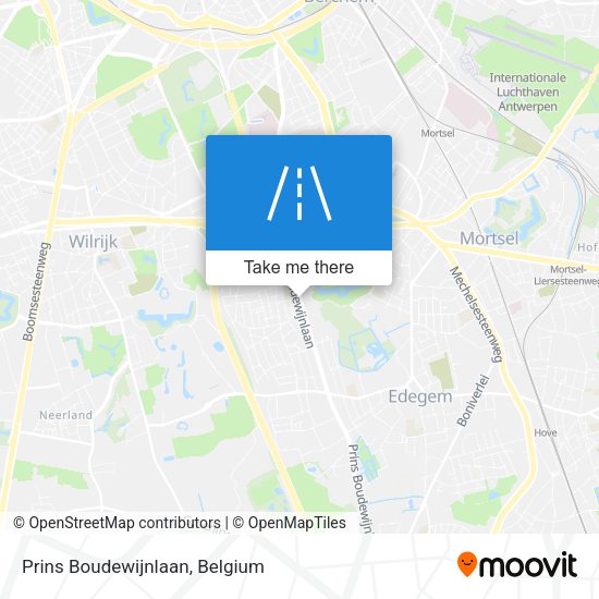 Prins Boudewijnlaan plan
