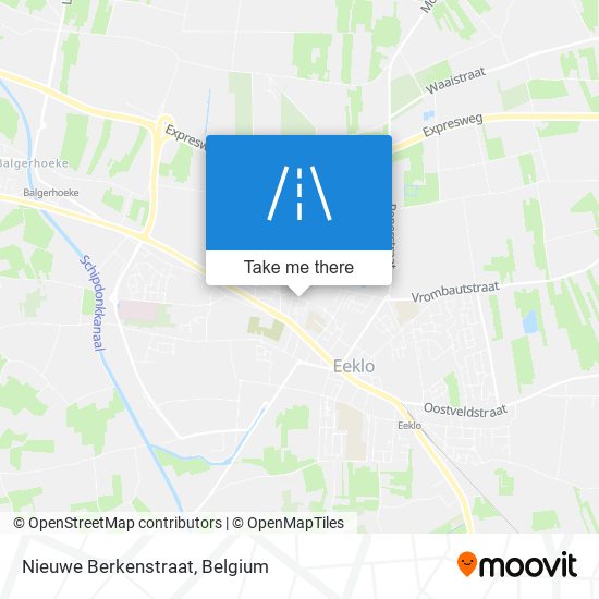 Nieuwe Berkenstraat plan