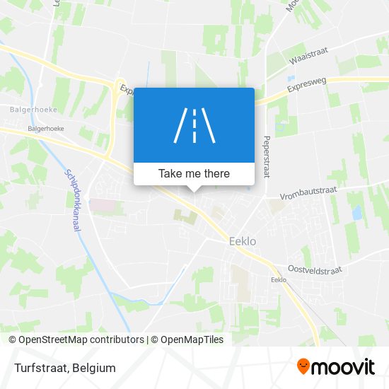 Turfstraat map