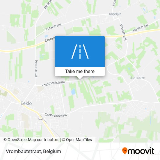 Vrombautstraat map