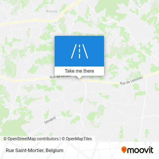 Saint-Mortier Street map