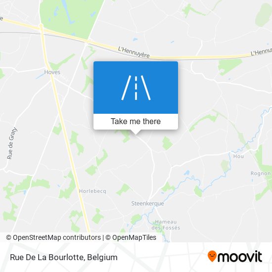 Rue De La Bourlotte plan