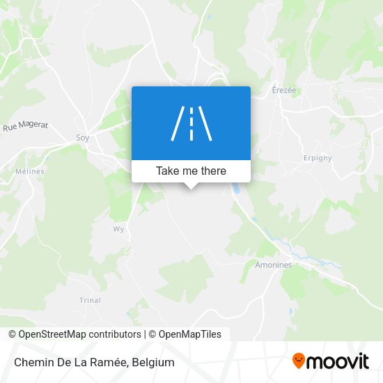 Chemin De La Ramée map