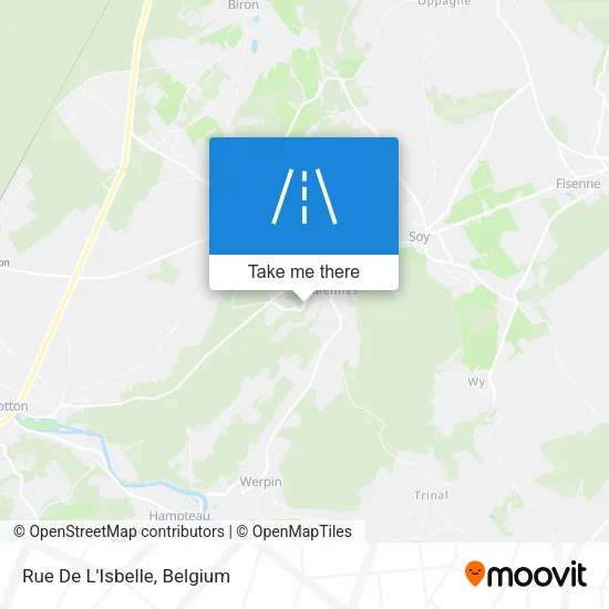 Rue De L'Isbelle map