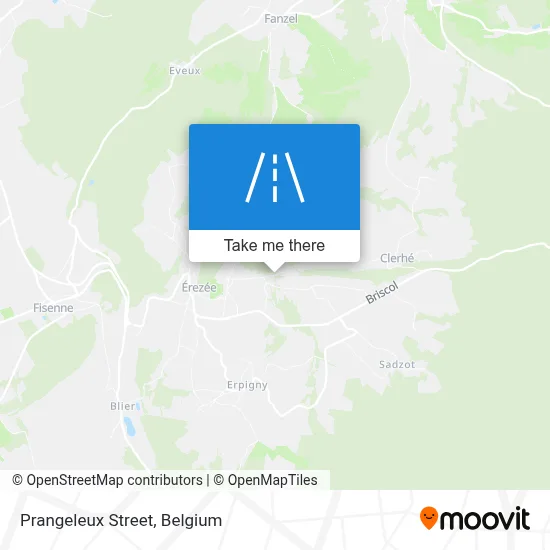 Prangeleux Street map