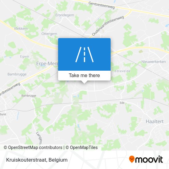 Kruiskouterstraat plan