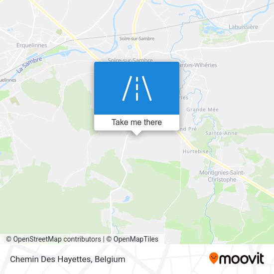 Chemin Des Hayettes plan