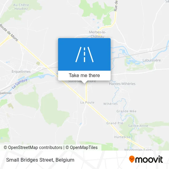 Small Bridges Street map