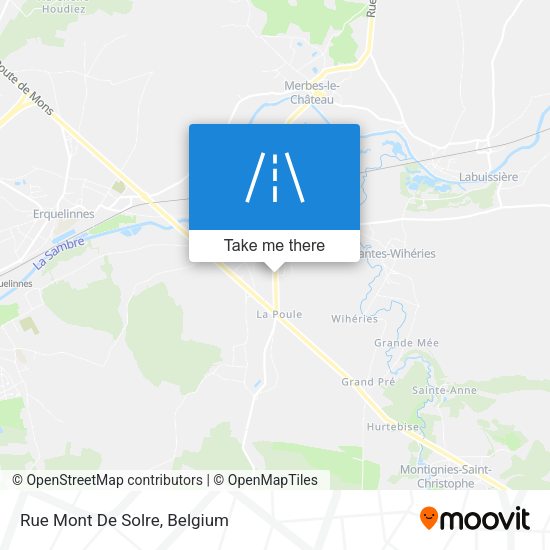 Rue Mont De Solre plan