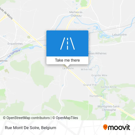 Solre Mountain Street map
