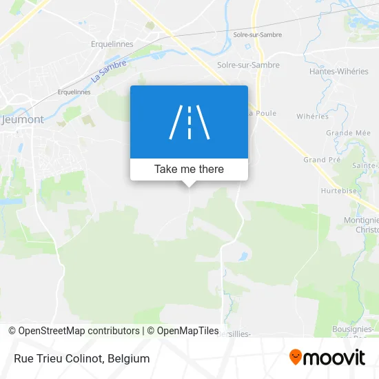 Trieu Colinot Street map