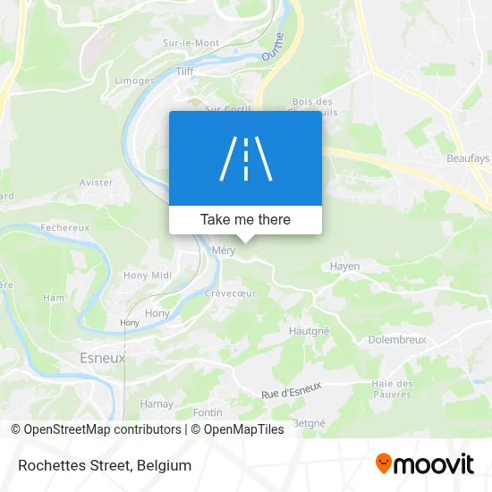 Rochettes Street map