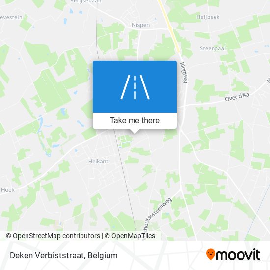 Deken Verbiststraat plan