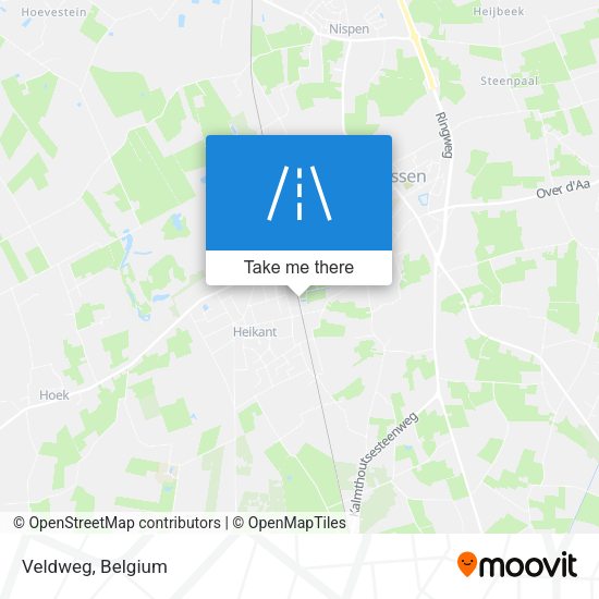 Veldweg map