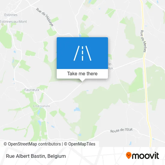 Albert Bastin Street map