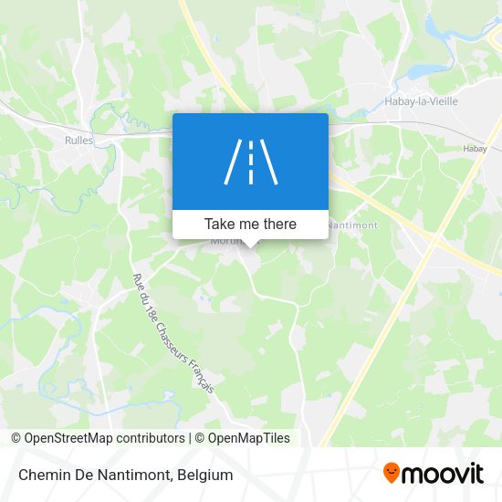 Chemin De Nantimont plan