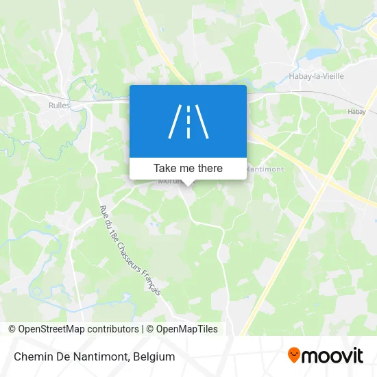 Chemin De Nantimont map