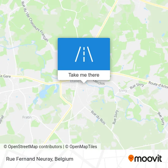 Fernand Neuray Street map