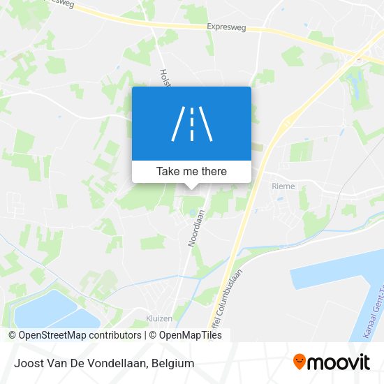 Joost Van De Vondellaan plan