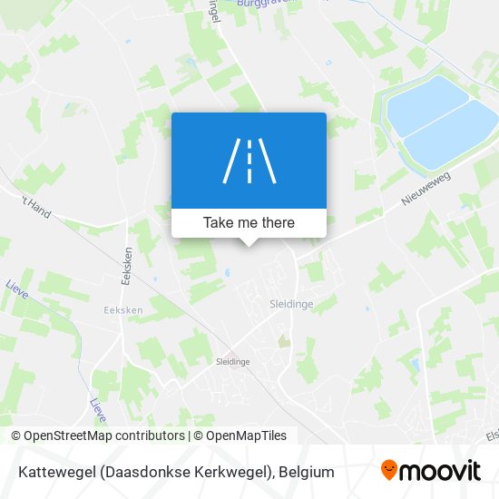 Kattewegel (Daasdonkse Kerkwegel) map