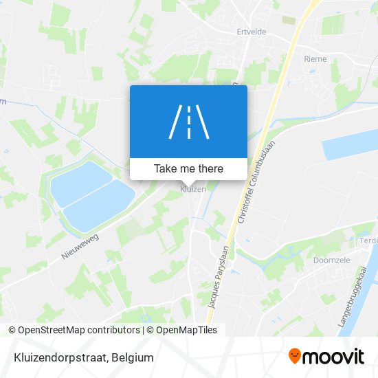 Kluizendorpstraat map