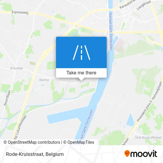 Rode-Kruisstraat plan