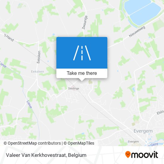 Valeer Van Kerkhovestraat plan