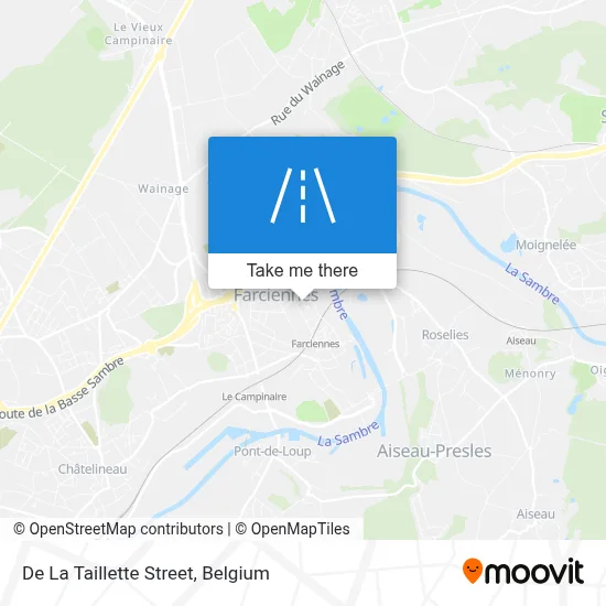 De La Taillette Street map