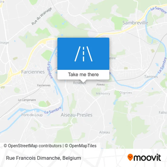 Francois Dimanche Street map