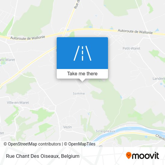 Rue Chant Des Oiseaux map