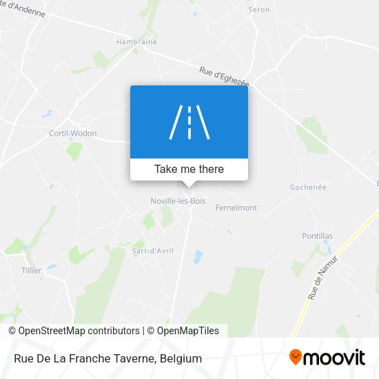 Rue De La Franche Taverne map