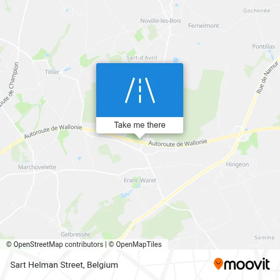 Sart Helman Street map