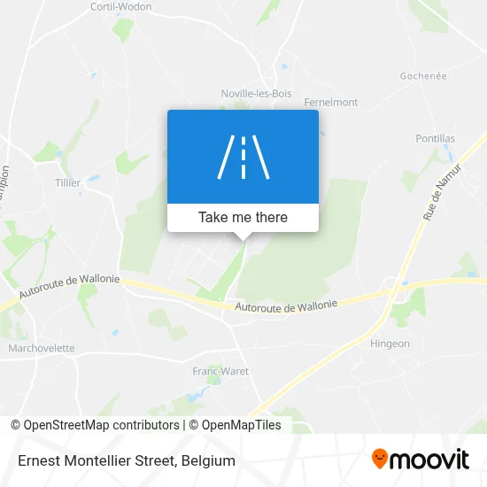 Ernest Montellier Street map