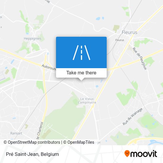 Pré Saint-Jean plan