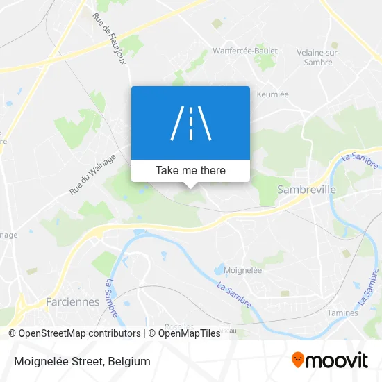 Moignelée Street map