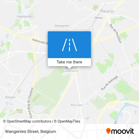 Wangenies Street map