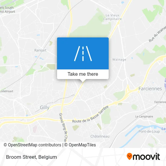 Broom Street map