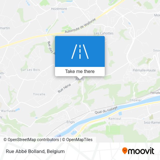Rue Abbé Bolland map
