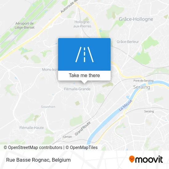 Basse Rognac Street map