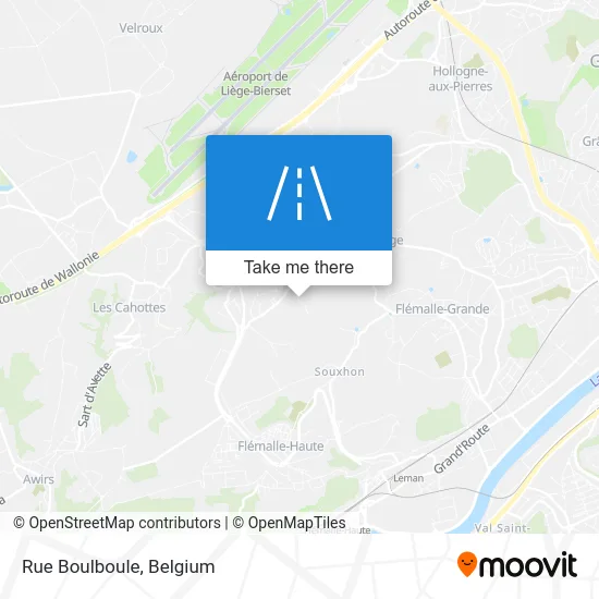 Boulboule Street map