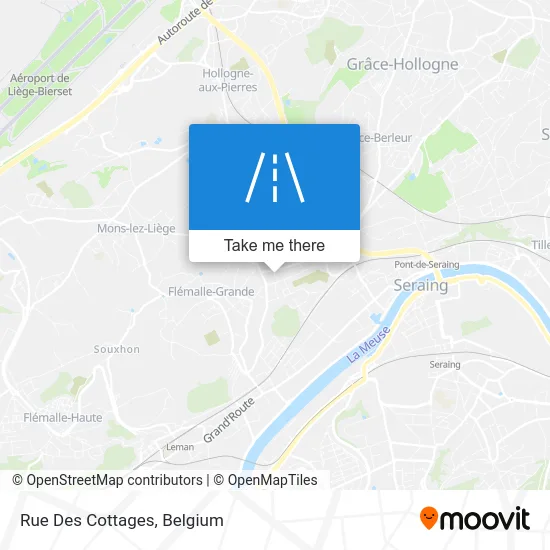 Rue Des Cottages map