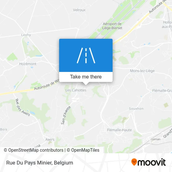 Mining Country Street map