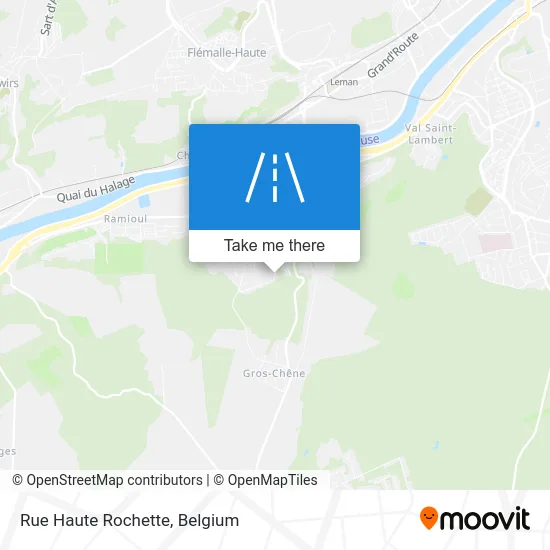 High Rochette Street map