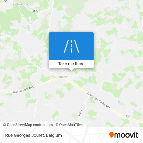 Georges Jouret Street map