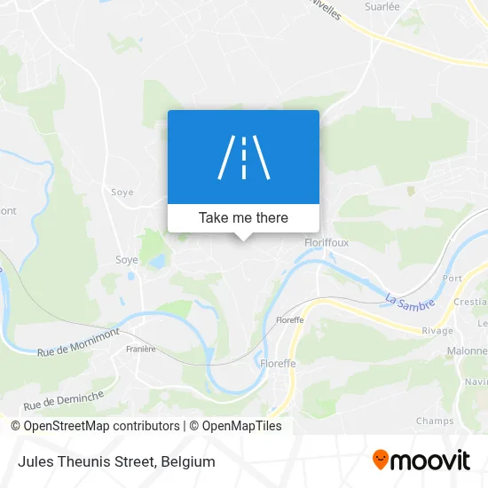 Jules Theunis Street map