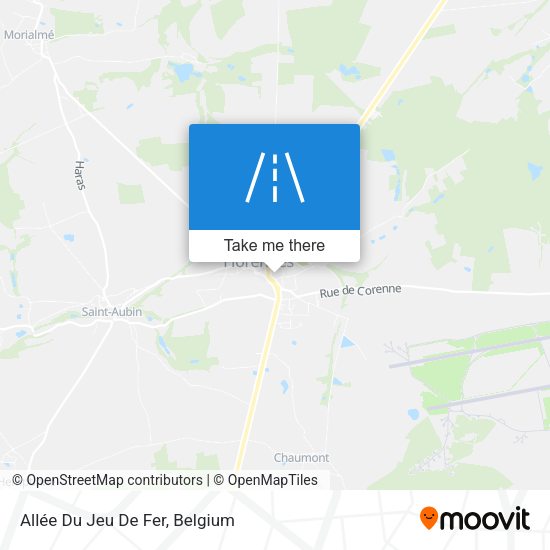 Allée Du Jeu De Fer plan
